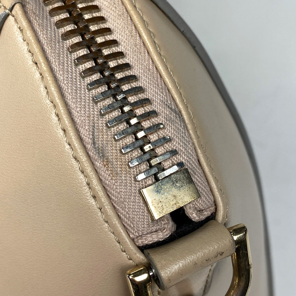 ジバンシィ アンティゴナ スモール ハンドバッグ 2WAY ショルダーバッグ ハンドバッグ レザー ベージュ レディース 【中古】