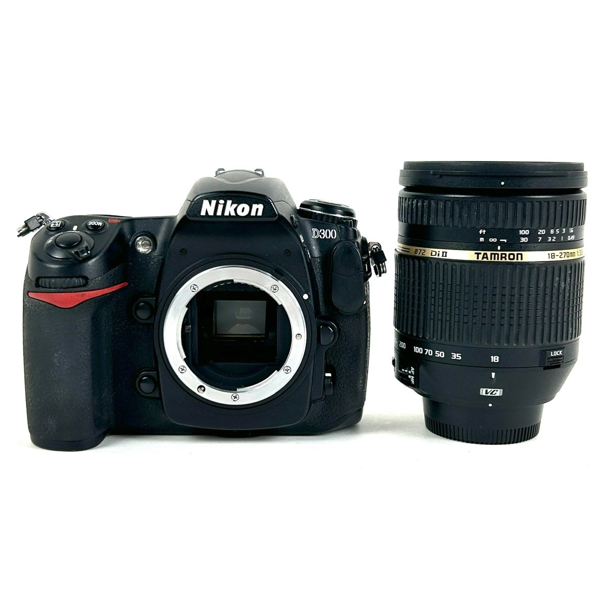 バイセル公式】ニコン Nikon D300 ＋ AF 18-270mm F3.5-6.3 Di II VC MACRO/B003 (ニコンF用)  ［ジャンク品］ デジタル 一眼レフカメラ 【中古】 - バイセルブランシェ