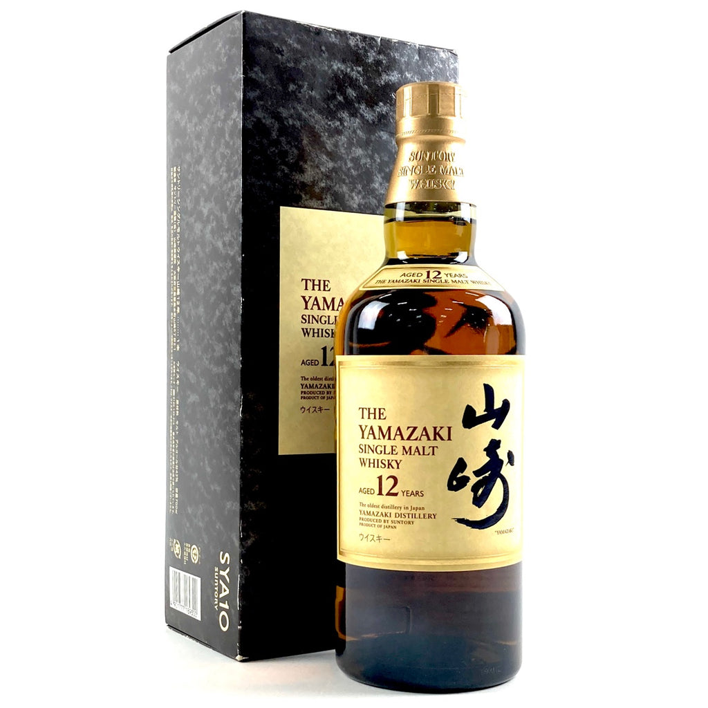 【東京都内限定お届け】 サントリー SUNTORY 山崎 12年 シングルモルト 700ml 国産ウイスキー 【古酒】