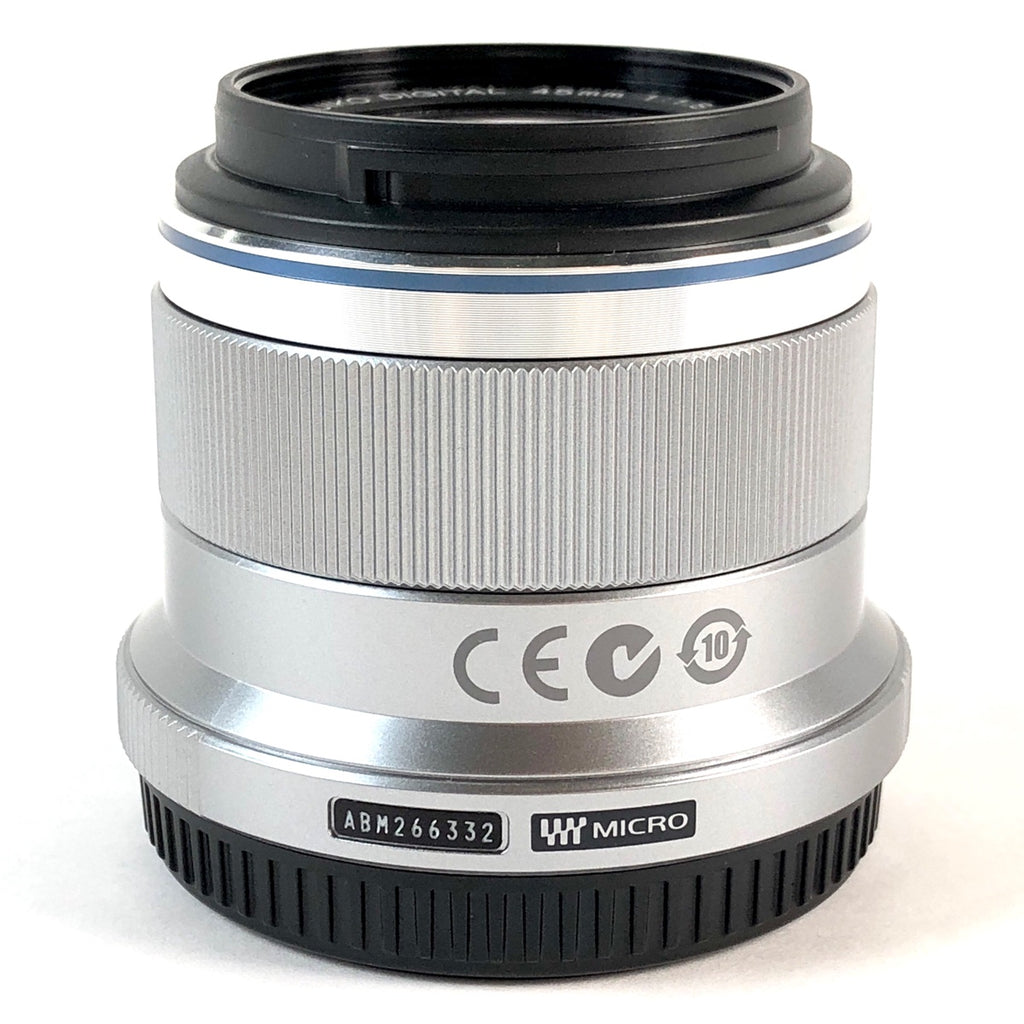 オリンパス OLYMPUS M.ZUIKO DIGITAL 45mm F1.8 シルバー 一眼カメラ用レンズ（オートフォーカス） 【中古】