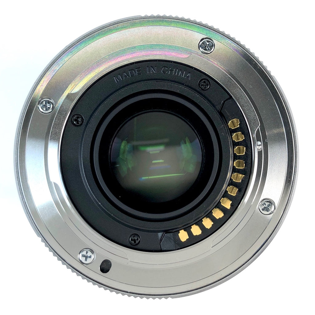 オリンパス OLYMPUS M.ZUIKO DIGITAL 45mm F1.8 シルバー 一眼カメラ用レンズ（オートフォーカス） 【中古】