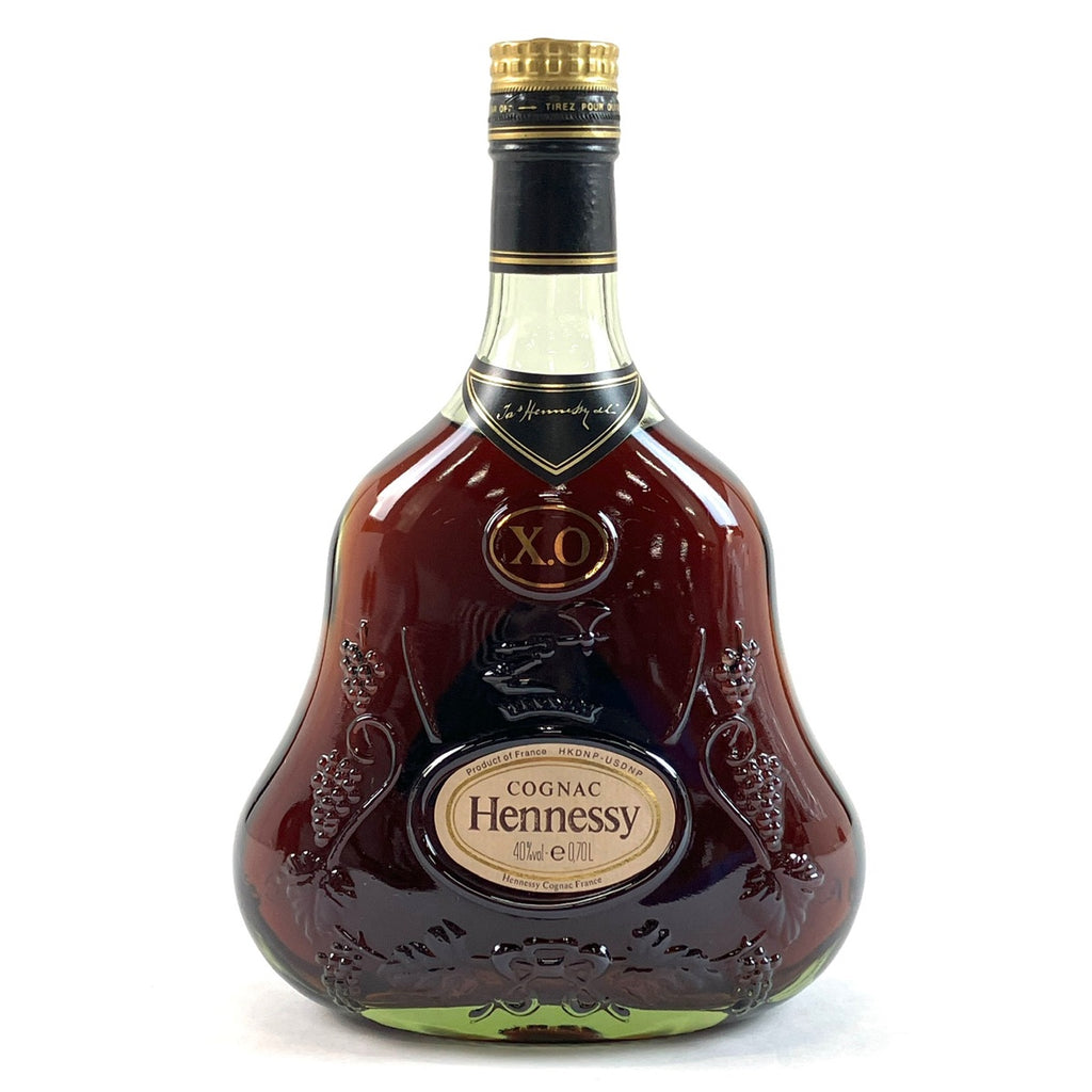 ヘネシー Hennessy XO 金キャップ グリーンボトル 700ml ブランデー コニャック 【古酒】