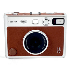 富士フイルム FUJIFILM instax mini Evo (USB Type-C対応モデル) ブラウン インスタントカメラ 【中古】