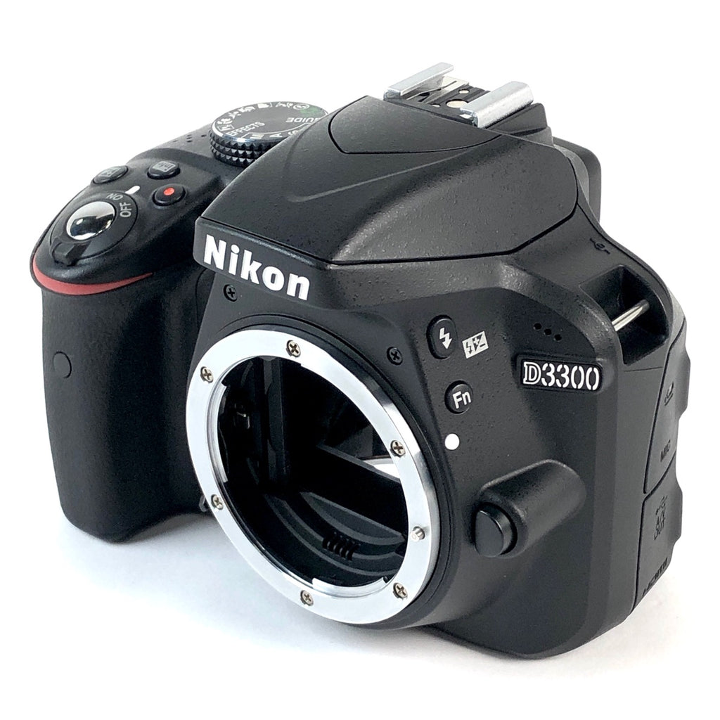 ニコン Nikon D3300 18-55 VR II レンズキット ブラック デジタル 一眼レフカメラ 【中古】