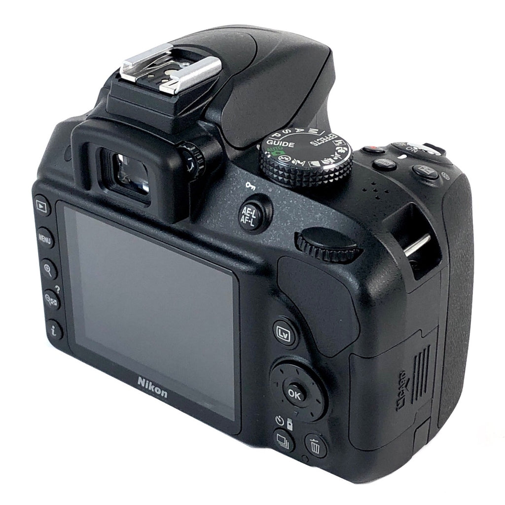 ニコン Nikon D3300 18-55 VR II レンズキット ブラック デジタル 一眼レフカメラ 【中古】