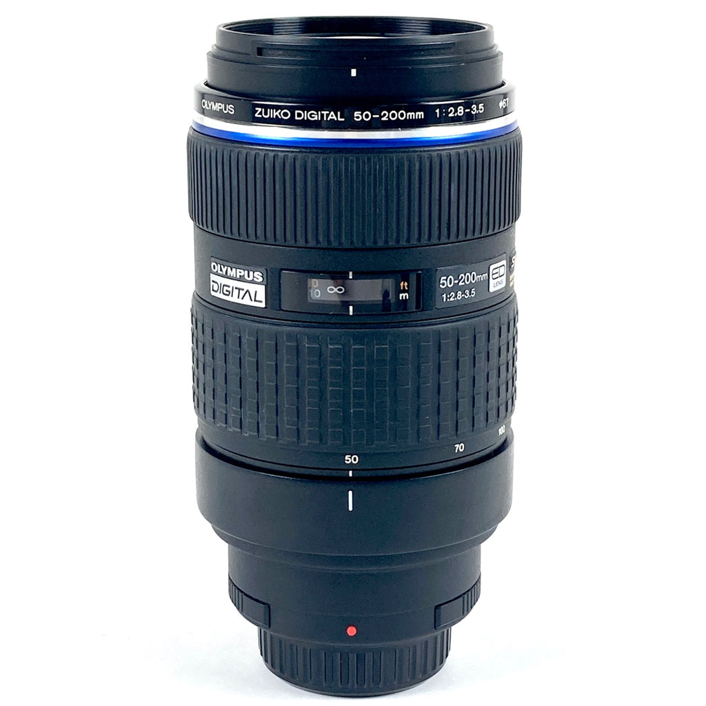 オリンパス OLYMPUS ZUIKO DIGITAL ED 50-200mm F2.8-3.5 SWD［ジャンク品］ 一眼カメラ用レンズ（オートフォーカス） 【中古】