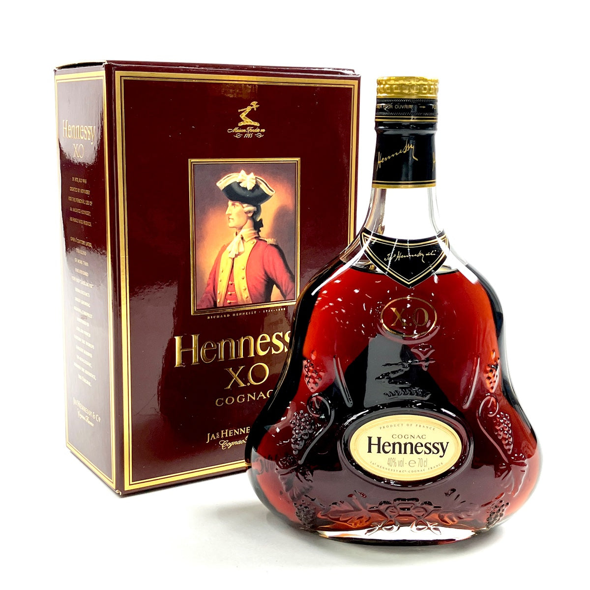 バイセル公式】ヘネシー Hennessy XO 金キャップ クリアボトル 700ml ブランデー コニャック 【古酒】 - バイセルブランシェ