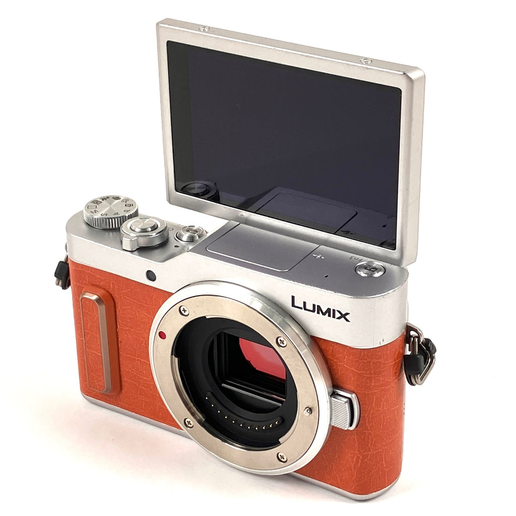 バイセル公式】パナソニック Panasonic LUMIX DC-GF10W ダブルレンズキット オレンジ デジタル ミラーレス 一眼カメラ 【中古】  - バイセルブランシェ