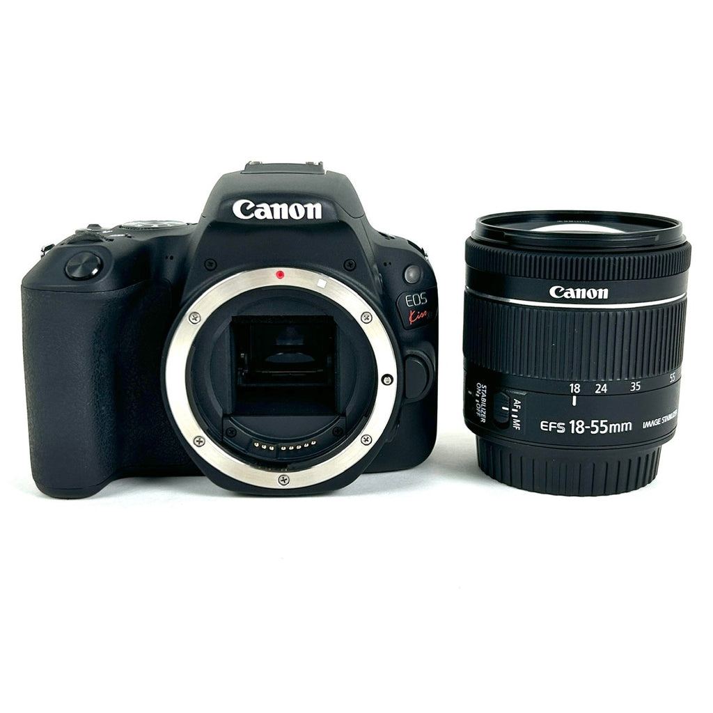 キヤノン Canon EOS Kiss X9 EF-S 18-55 F4-5.6 IS STM レンズキット ブラック デジタル 一眼レフカメラ 【中古】