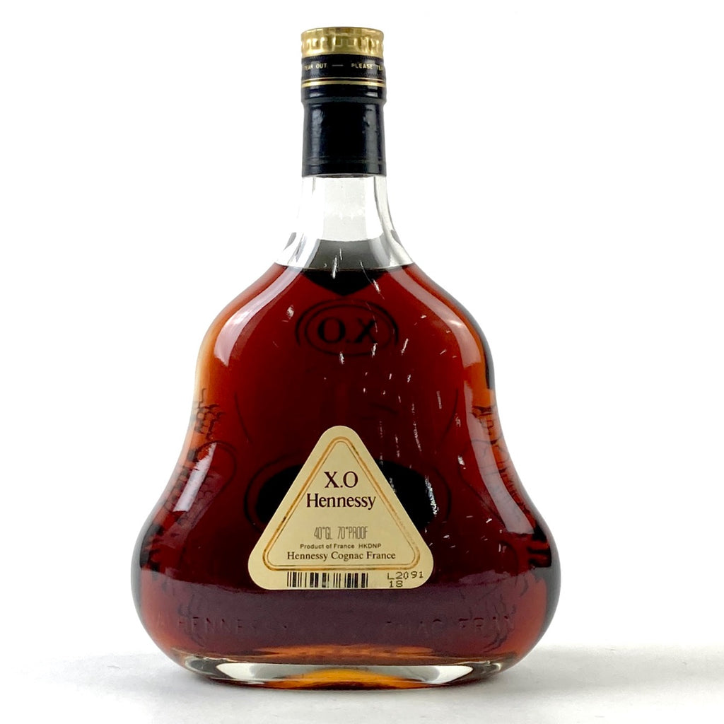 ヘネシー Hennessy XO 金キャップ クリアボトル 700ml ブランデー コニャック 【古酒】