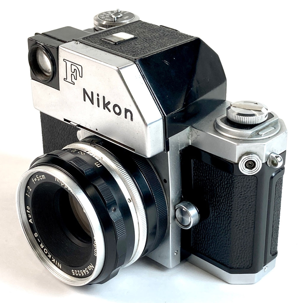 ニコン Nikon F フォトミック ＋ Auto NIKKOR-S 5cm F2 50mm ［ジャンク品］ フィルム マニュアルフォーカス 一眼レフカメラ 【中古】