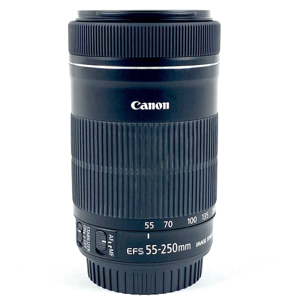 キヤノン Canon EF-S 55-250mm F4-5.6 IS STM 一眼カメラ用レンズ（オートフォーカス） 【中古】