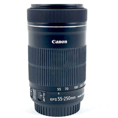 キヤノン Canon EF-S 55-250mm F4-5.6 IS STM 一眼カメラ用レンズ（オートフォーカス） 【中古】