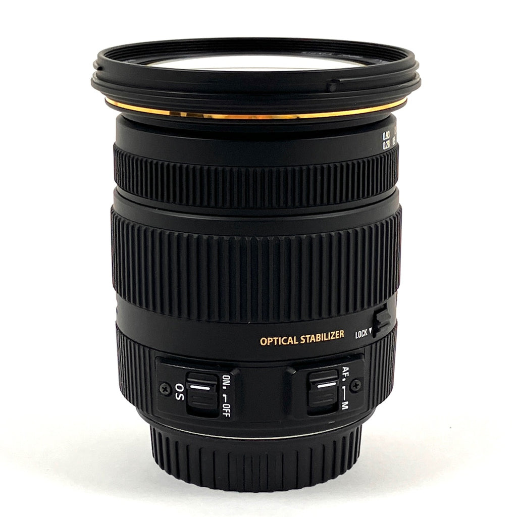 シグマ SIGMA 17-50mm F2.8 EX DC OS HSM (キヤノンEF用) 一眼カメラ用レンズ（オートフォーカス） 【中古】