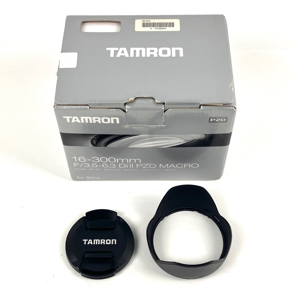 タムロン TAMRON 16-300mm F/3.5-6.3 Di II PZD MACRO B016S (ソニー α用) 一眼カメラ用レンズ（オートフォーカス） 【中古】