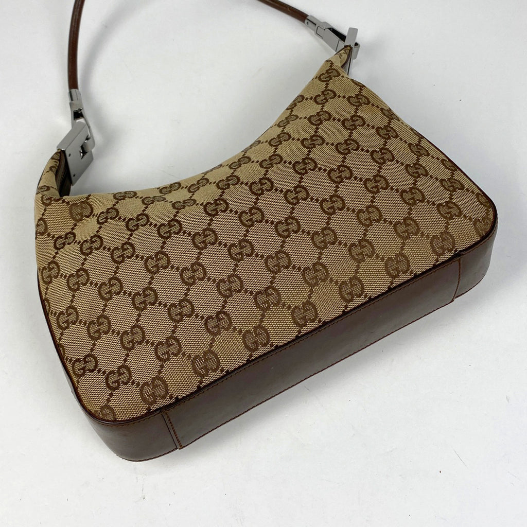グッチ GG柄 ショルダーバッグ ワンショルダー ショルダーバッグ キャンバス ブラウン 0013812 レディース 【中古】brbag