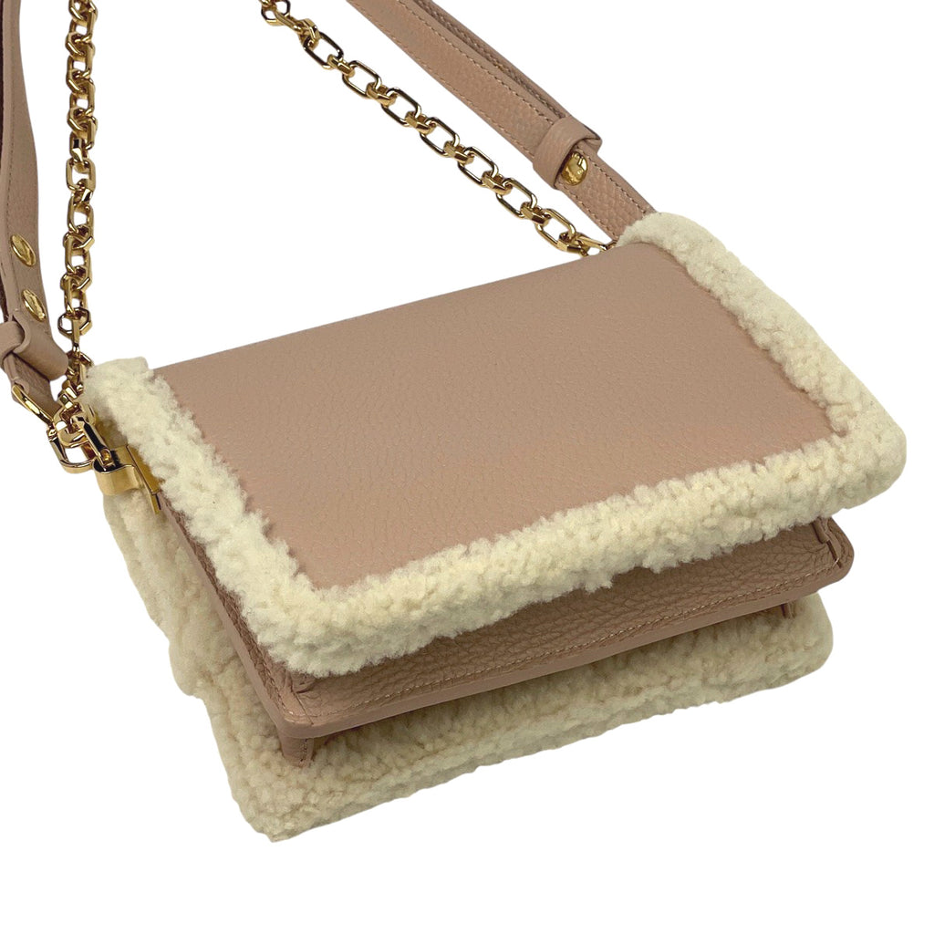 ルイ・ヴィトン ドーフィーヌ MINI 2WAY ワンショルダー ショルダーバッグ レザー ピンクベージュ M23610 レディース 【中古】brbag