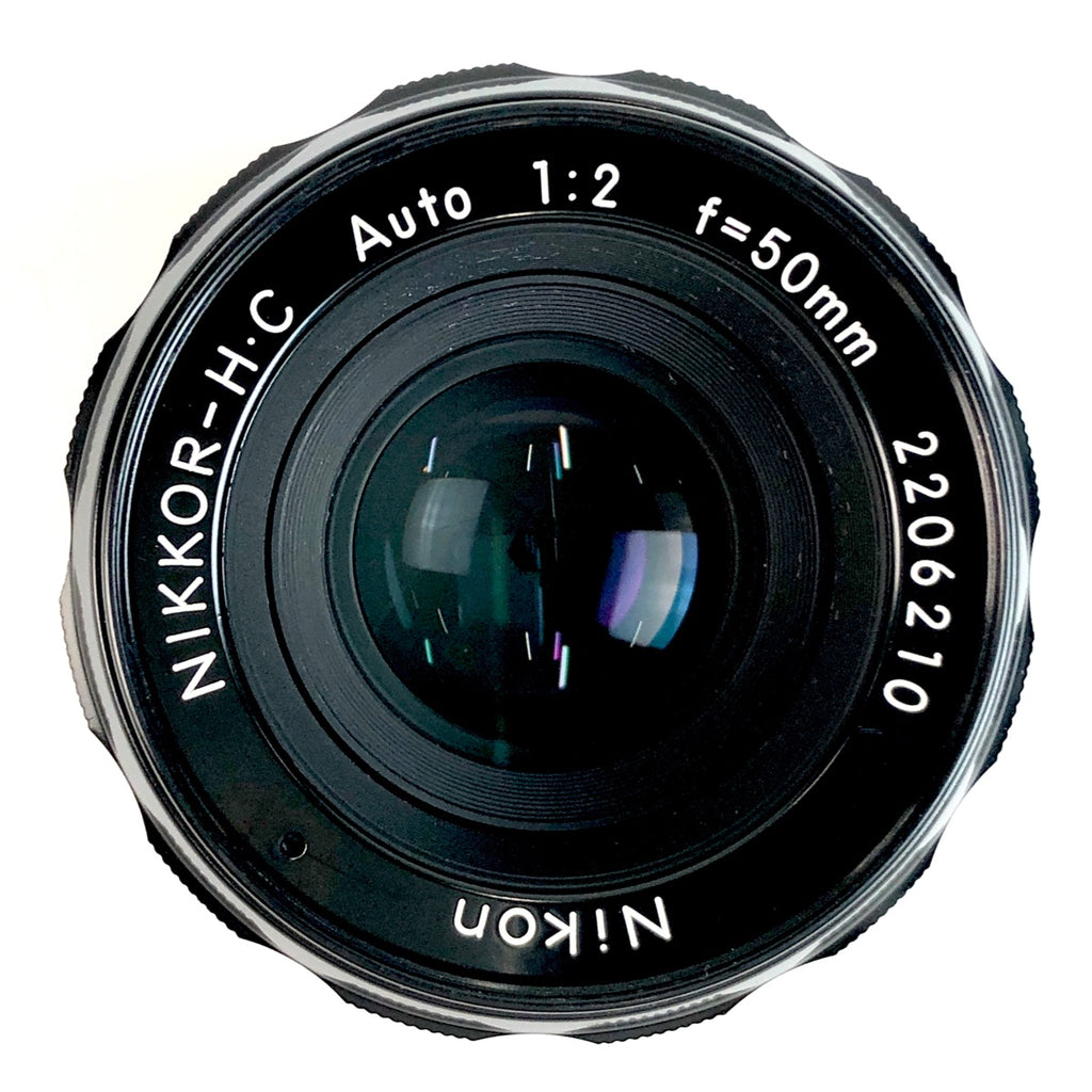 ニコン Nikon F アイレベル シルバー ＋ NIKKOR-H.C Auto 50mm F2 非Ai フィルム マニュアルフォーカス 一眼レフカメラ 【中古】