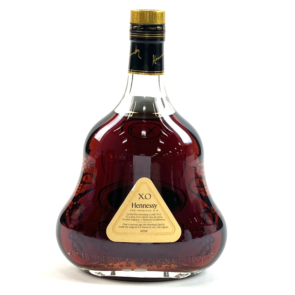 ヘネシー Hennessy XO 金キャップ クリアボトル 700ml ブランデー コニャック 【古酒】