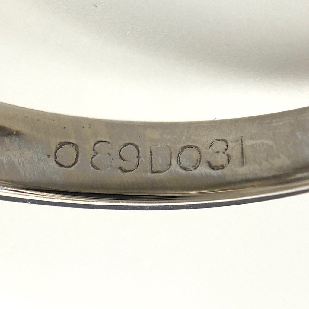 エメラルド デザインリング プラチナ 指輪 メレダイヤ リング 11号 Pt900 エメラルド ダイヤモンド レディース 【中古】nbjwl