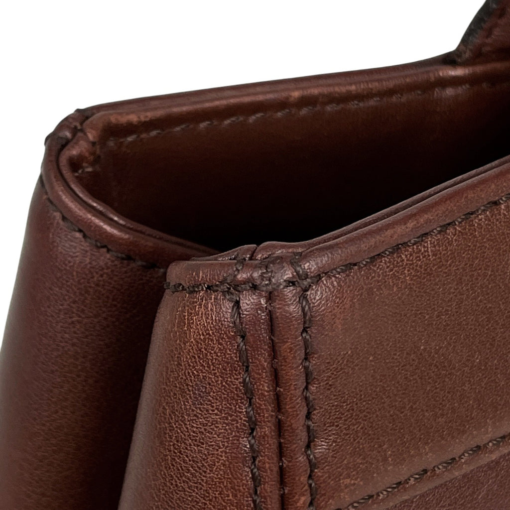 シャネル ココマーク トートバッグ ハンドバッグ トートバッグ レザー ブラウン レディース 【中古】brbag