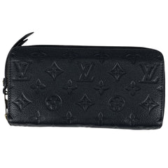 ルイ・ヴィトン ジッピーウォレット ラウンドファスナー 長財布 モノグラムアンプラント ノワール(ブラック) M61864 レディース 【中古】brbag
