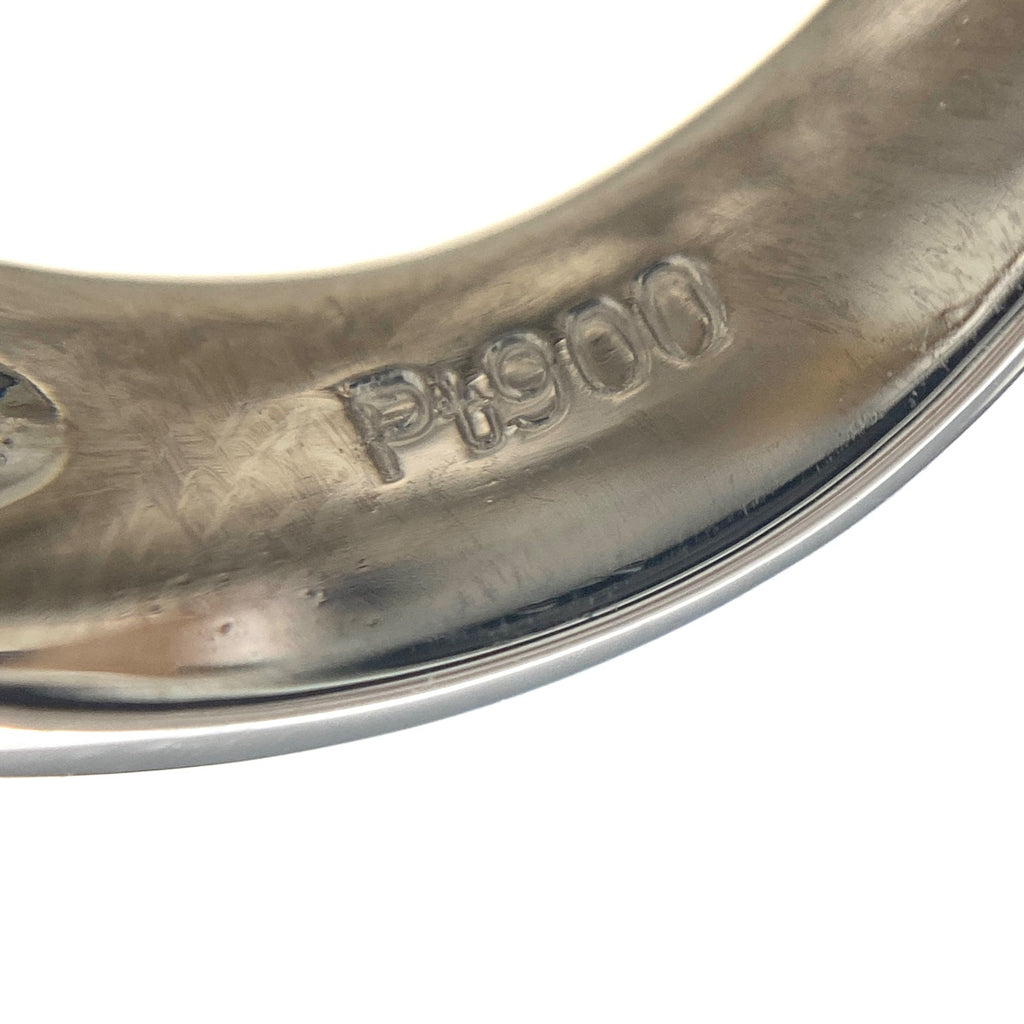 メレダイヤ デザインリング プラチナ 指輪 リング 11.5号 Pt900 ダイヤモンド レディース 【中古】nbjwl