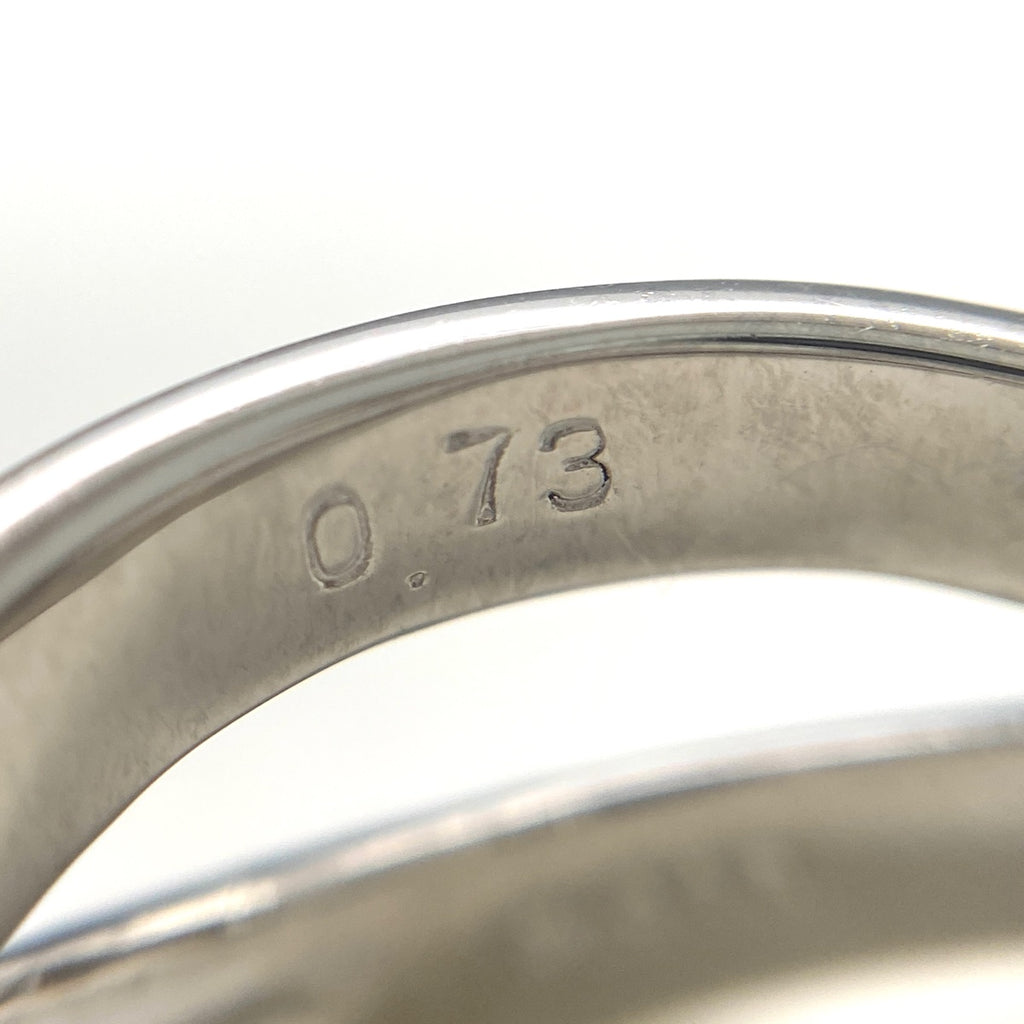 メレダイヤ デザインリング プラチナ 指輪 リング 11.5号 Pt900 ダイヤモンド レディース 【中古】nbjwl