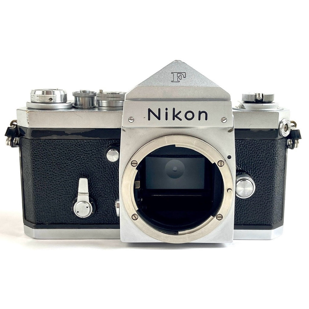 ニコン Nikon F アイレベル シルバー ボディ ［ジャンク品］ フィルム マニュアルフォーカス 一眼レフカメラ 【中古】