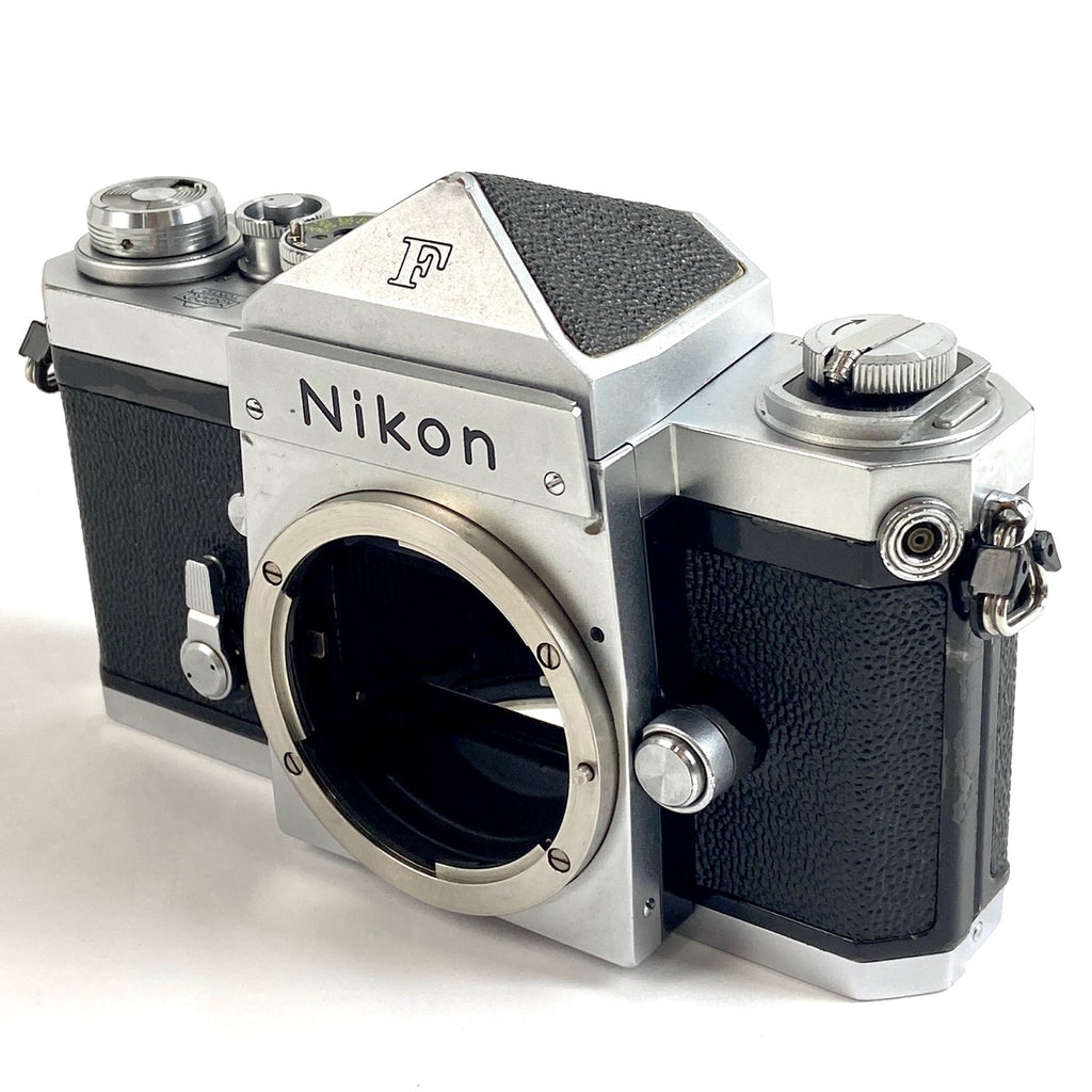 ニコン Nikon F アイレベル シルバー ボディ ［ジャンク品］ フィルム マニュアルフォーカス 一眼レフカメラ 【中古】