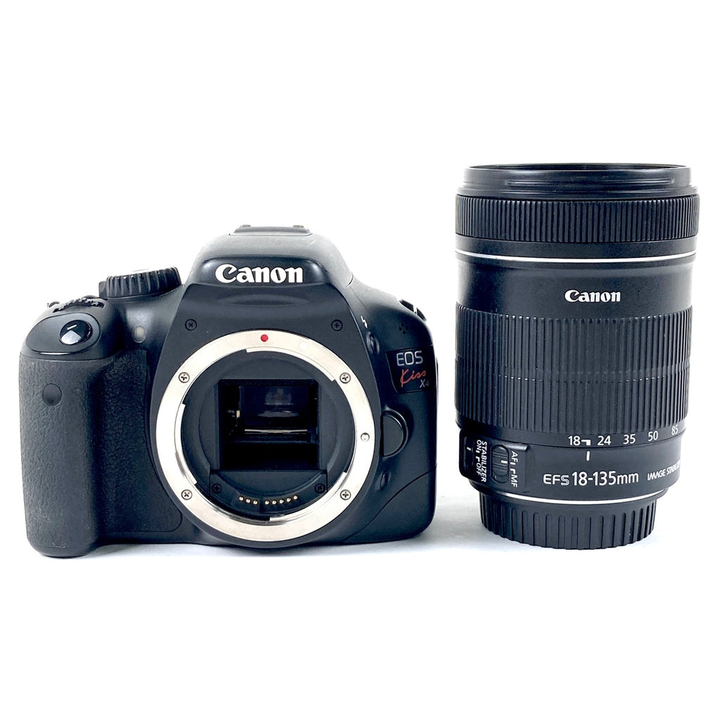 キヤノン Canon EOS Kiss X4 EF-S 18-135 IS レンズキット デジタル 一眼レフカメラ 【中古】