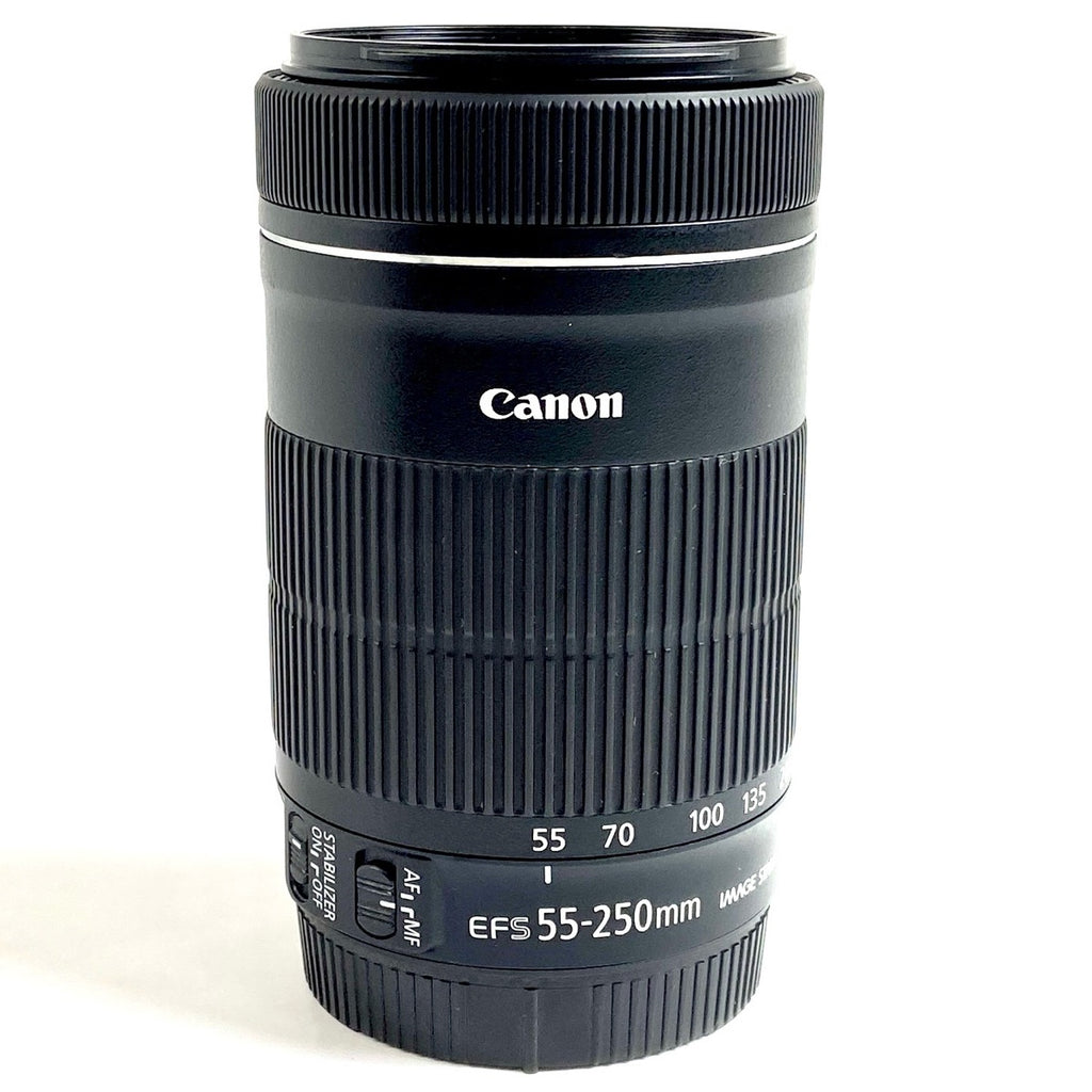 キヤノン Canon EF-S 55-250mm F4-5.6 IS STM 一眼カメラ用レンズ（オートフォーカス） 【中古】