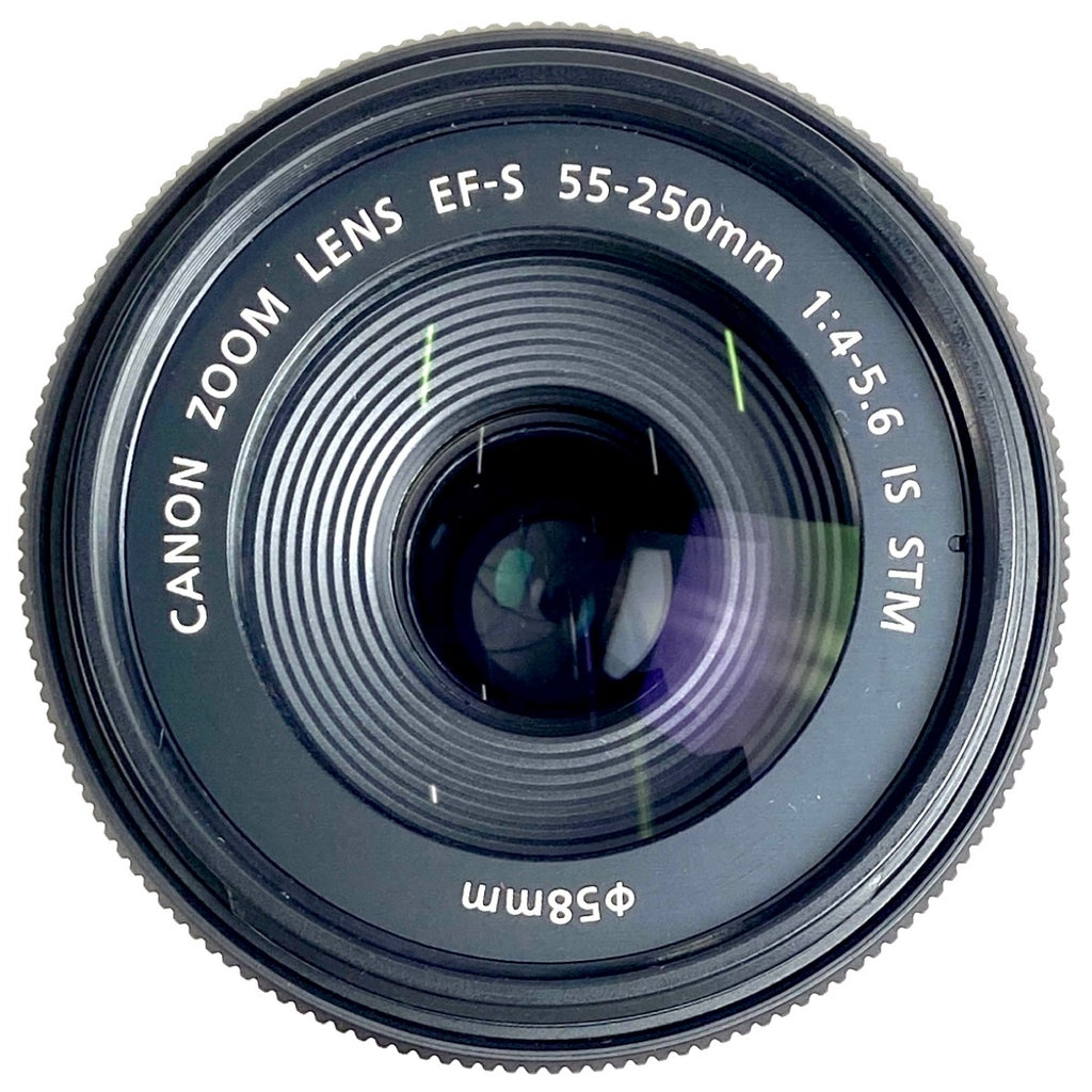 キヤノン Canon EF-S 55-250mm F4-5.6 IS STM 一眼カメラ用レンズ（オートフォーカス） 【中古】