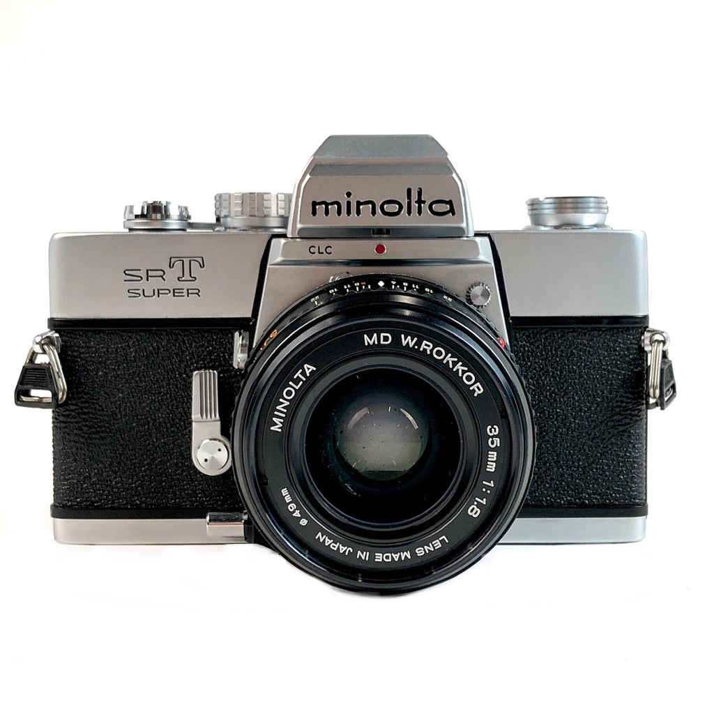 ミノルタ MINOLTA SR-T SUPER ＋ MD ROKKOR 35mm F1.8［ジャンク品］ フィルム マニュアルフォーカス 一眼レフカメラ 【中古】