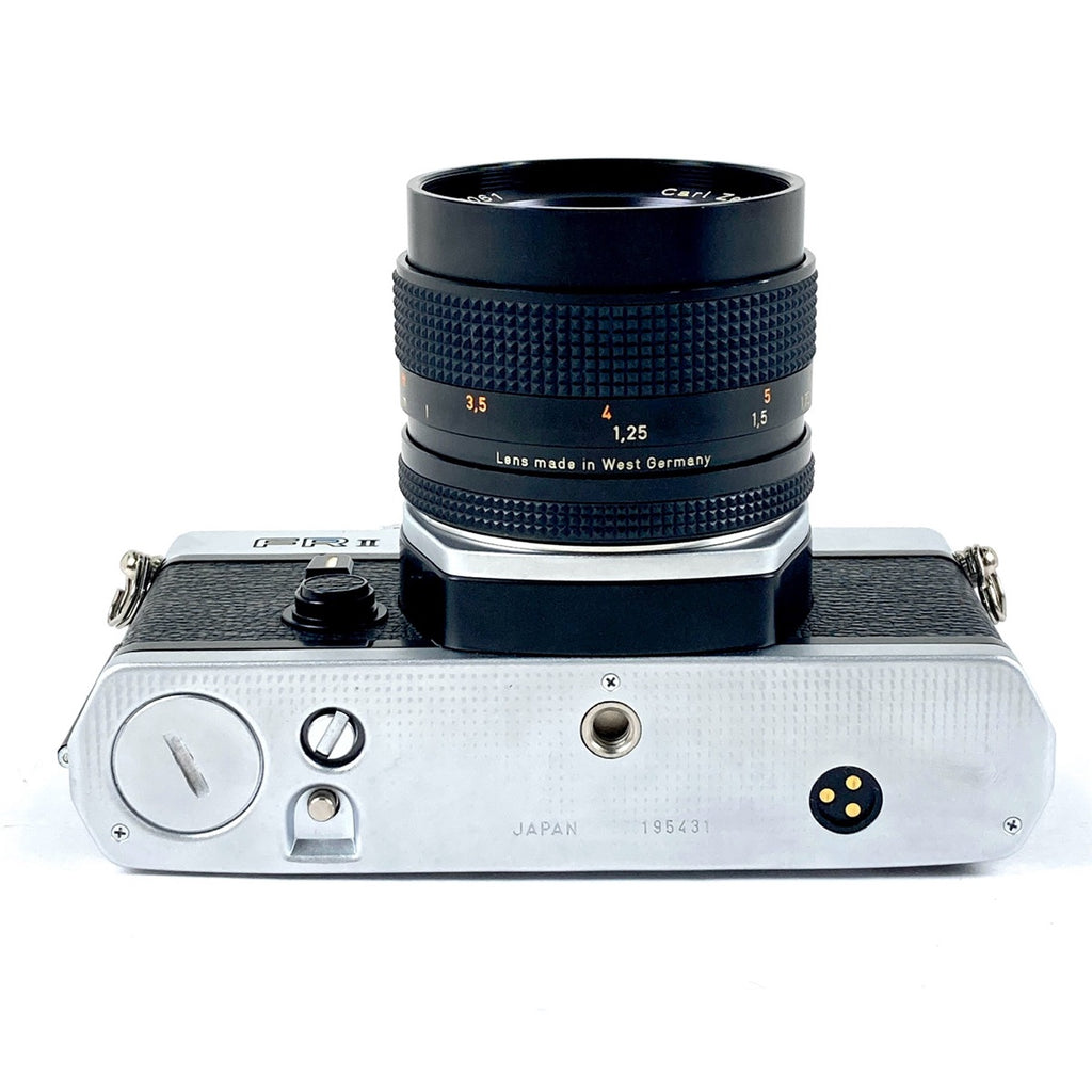 ヤシカ YASHICA FR II＋Sonnar T* 85mm F2.8 AEG ゾナー［ジャンク品］ フィルム マニュアルフォーカス 一眼レフカメラ 【中古】