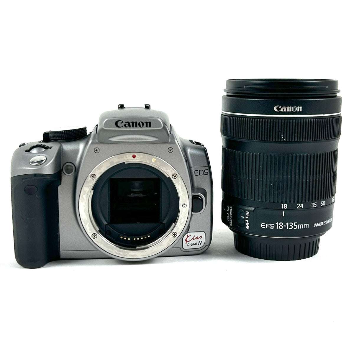 バイセル公式】キヤノン Canon EOS Kiss DIGITAL N ＋EF-S 18-135mm F3.5-5.6 IS STM デジタル  一眼レフカメラ 【中古】 - バイセルブランシェ