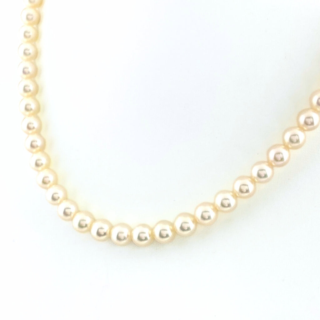 ミキモト パール デザインネックレス シルバー 真珠 ネックレス SV パール レディース 【中古】brjwl