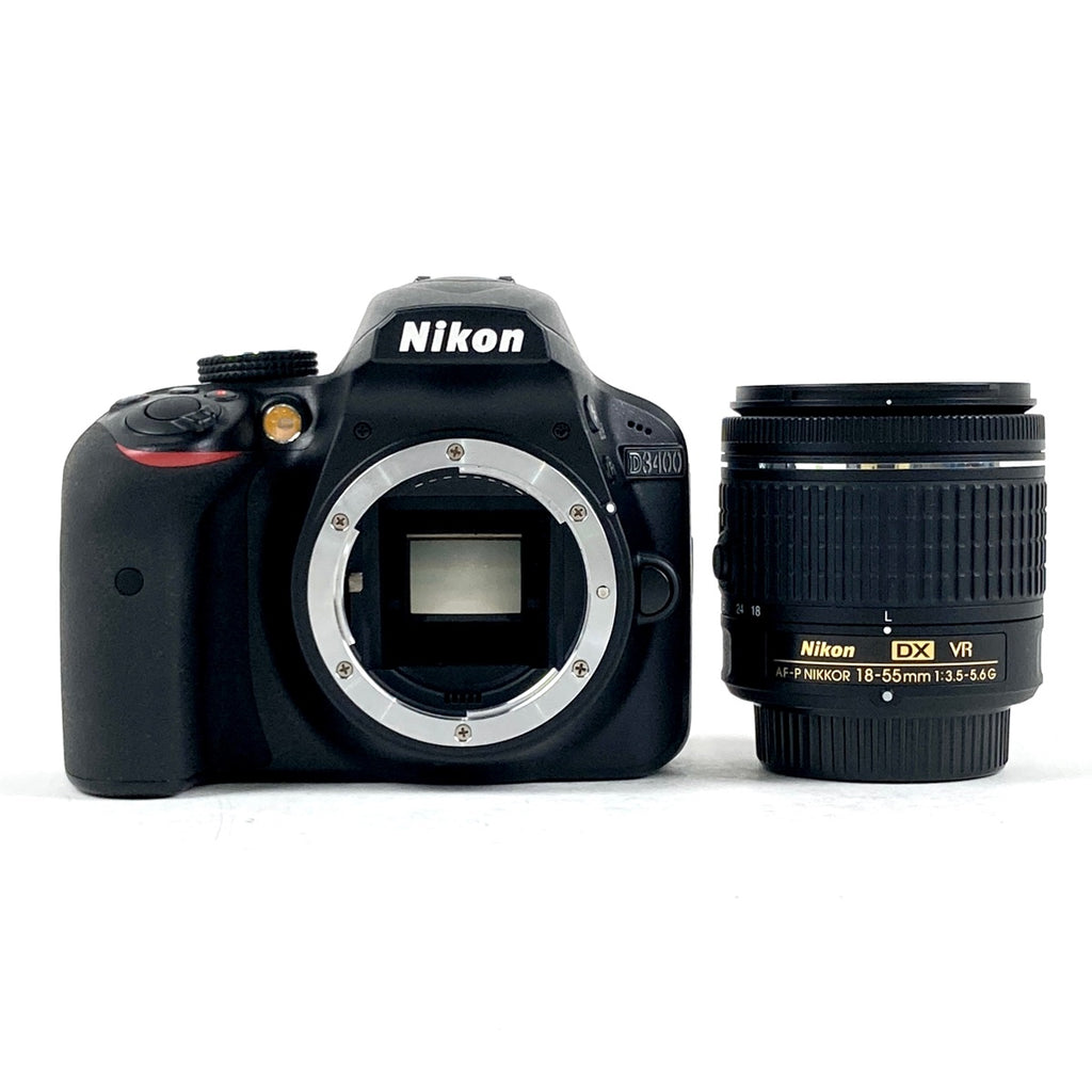 ニコン Nikon D3400 18-55VR レンズキット ブラック デジタル 一眼レフカメラ 【中古】