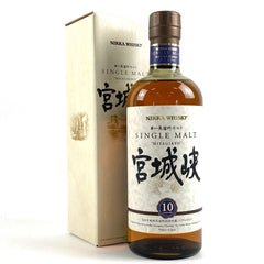 【東京都内限定お届け】ニッカ NIKKA 宮城峡 10年 単一蒸溜所モルト 700ml 国産ウイスキー 【古酒】