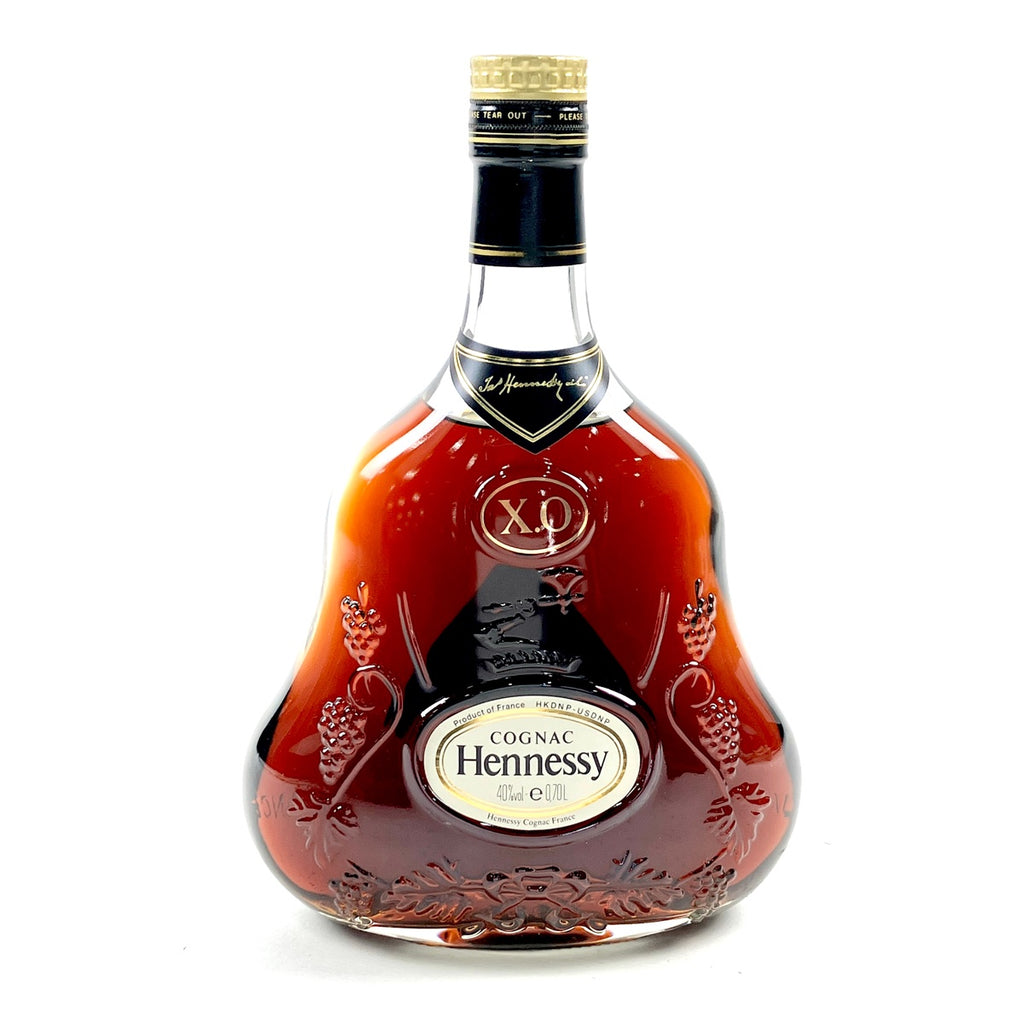 ヘネシー Hennessy XO 金キャップ クリアボトル 700ml ブランデー コニャック 【古酒】