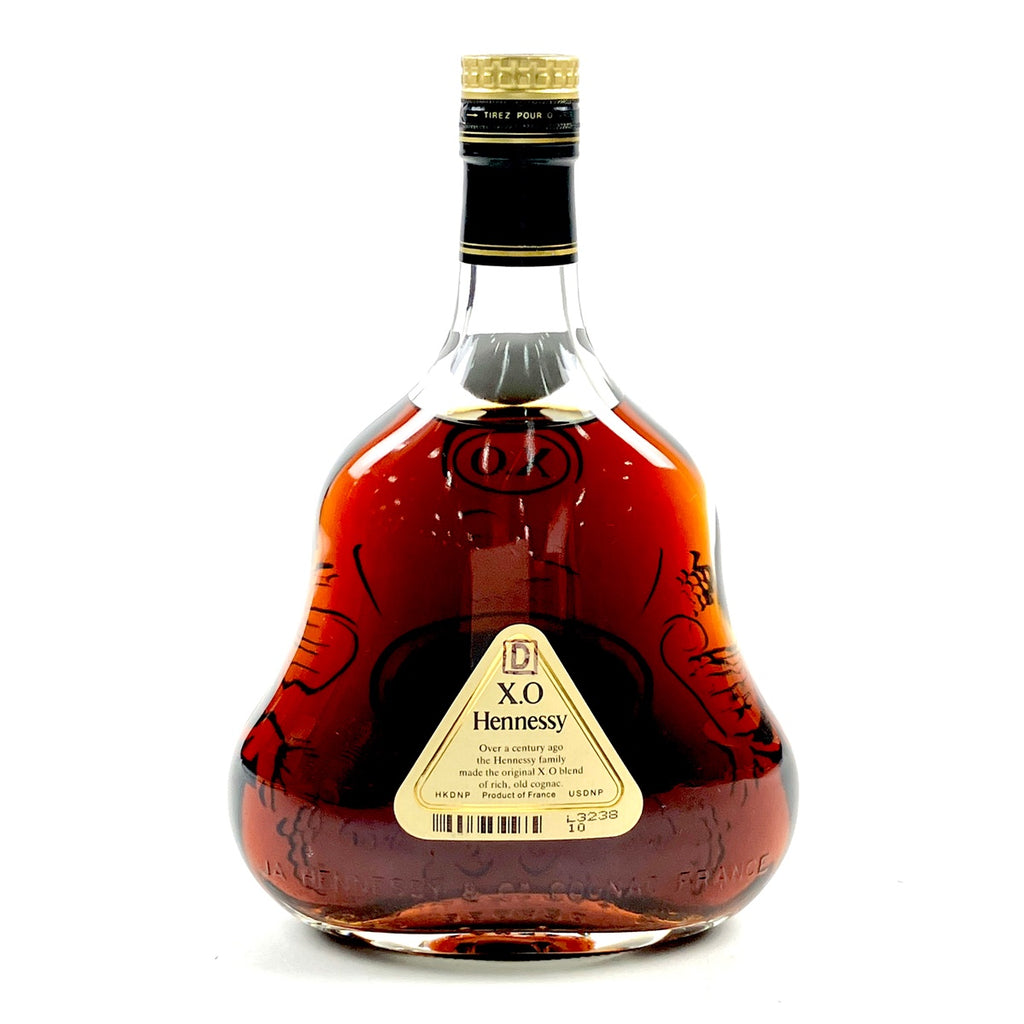 ヘネシー Hennessy XO 金キャップ クリアボトル 700ml ブランデー コニャック 【古酒】