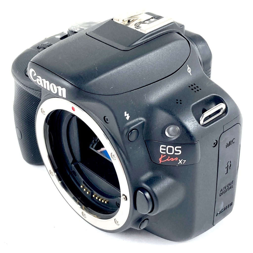 キヤノン Canon EOS Kiss X7 + 18-200mm F3.5-6.3 II DC OS HSM デジタル 一眼レフカメラ 【中古】