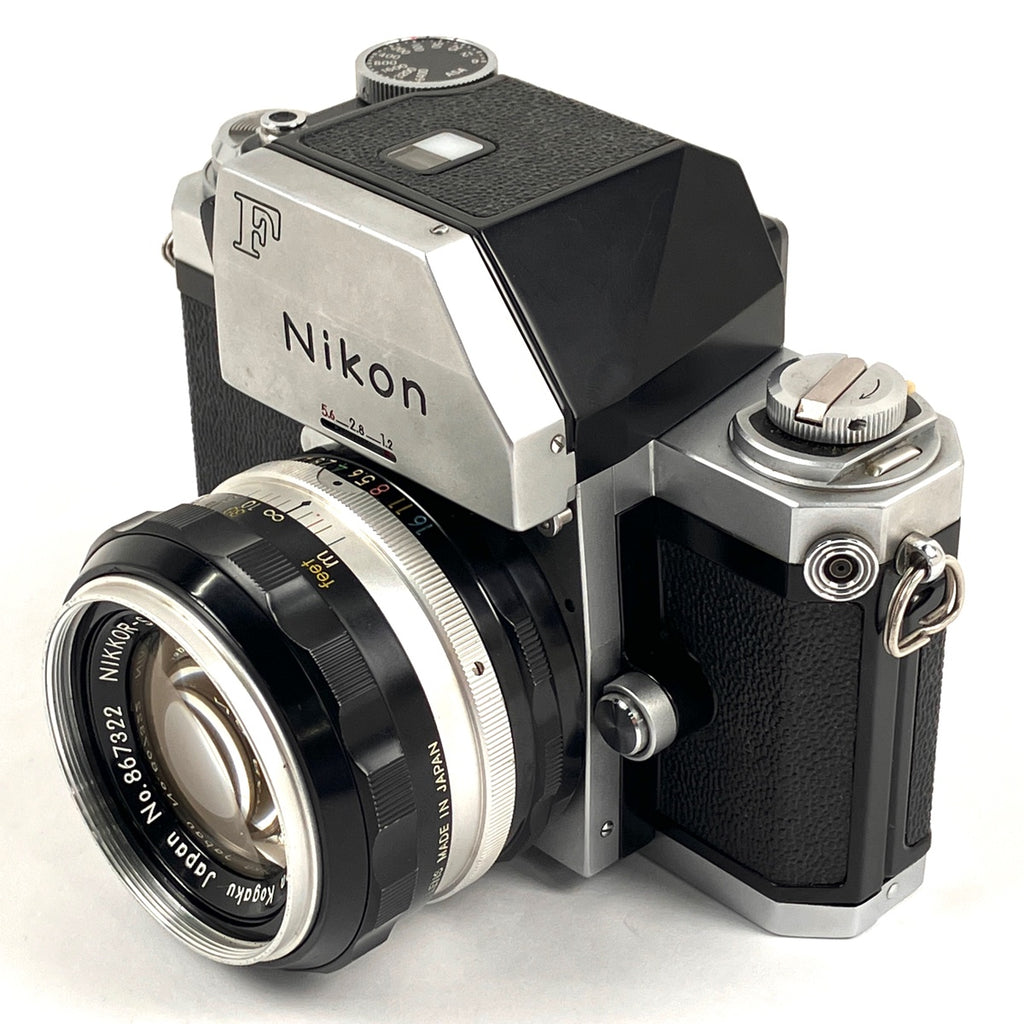 ニコン Nikon F フォトミック FTn シルバー ＋ NIKKOR-S Auto 50mm F1.4［ジャンク品］ フィルム マニュアルフォーカス 一眼レフカメラ 【中古】