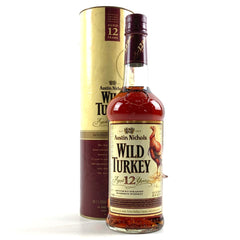 ワイルドターキー WILD TURKEY 12年 旧ボトル 700ml アメリカンウイスキー 【古酒】