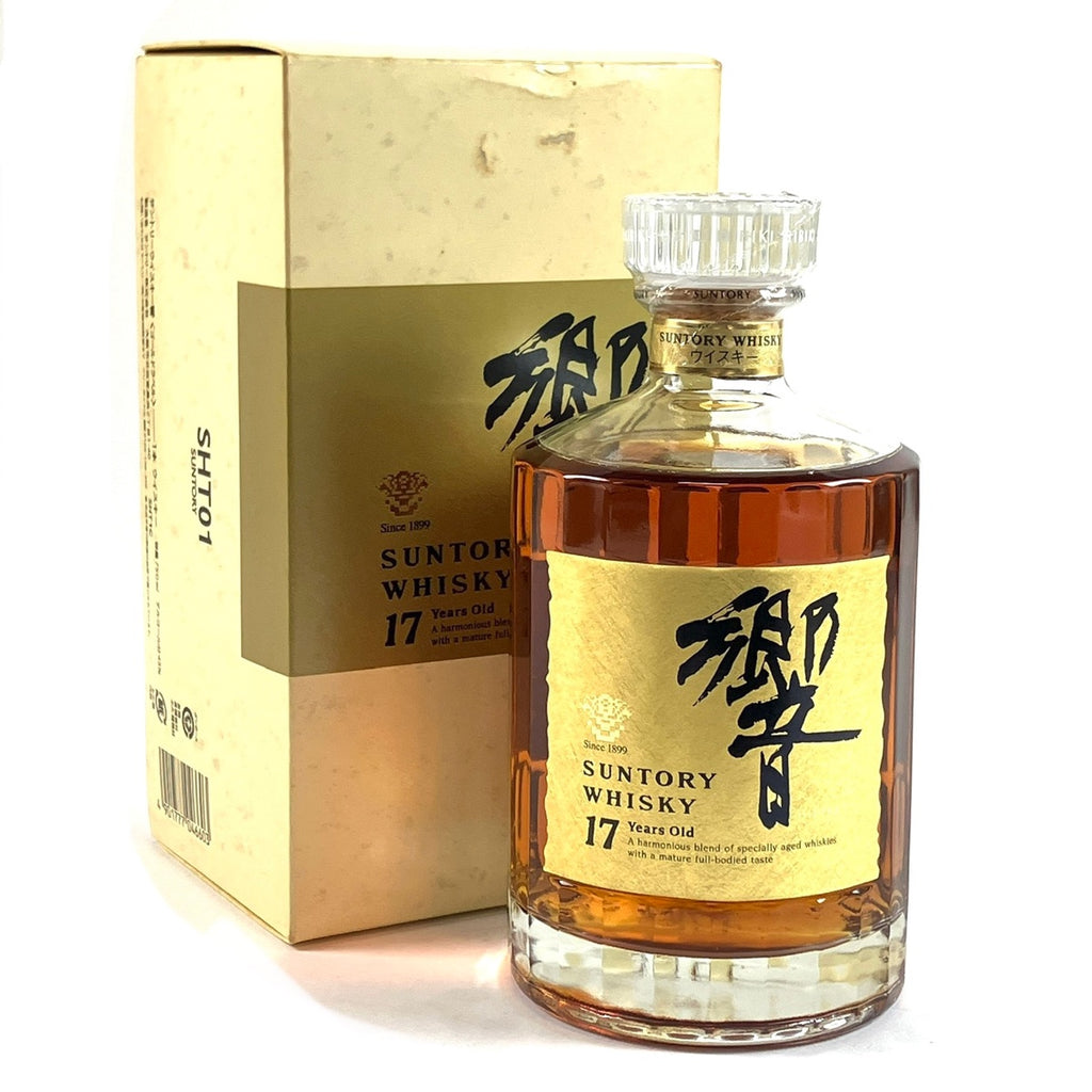 【東京都内限定お届け】サントリー SUNTORY 響 17年 両面 ゴールドラベル 750ml 国産ウイスキー 【古酒】