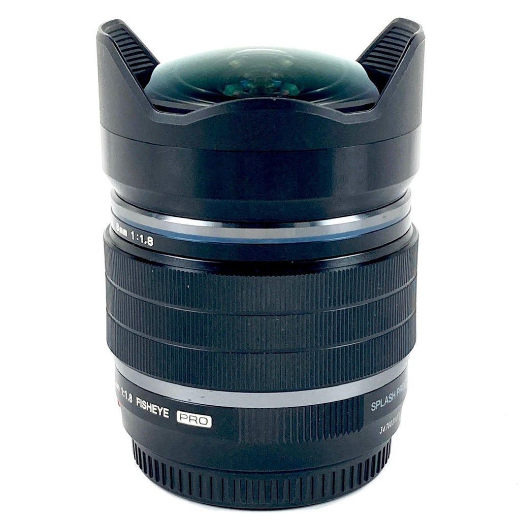 オリンパス OLYMPUS M.ZUIKO DIGITAL ED 8mm F1.8 Fisheye PRO 一眼カメラ用レンズ（オートフォーカス） 【中古】