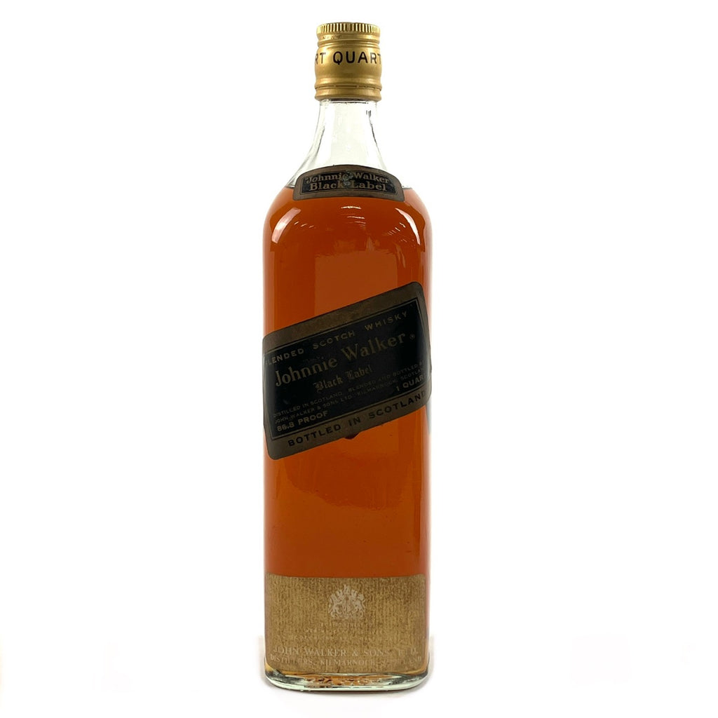 ジョニーウォーカー JOHNNIE WALKER ブラックラベル エクストラスペシャル 金キャップ 946ml スコッチウイスキー ブレンデッド 【古酒】