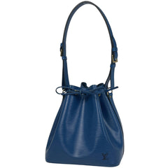 ルイ・ヴィトン プチノエ 肩掛け ワンショルダー 巾着型 ショルダーバッグ エピ トレドブルー M44105 レディース 【中古】brbag