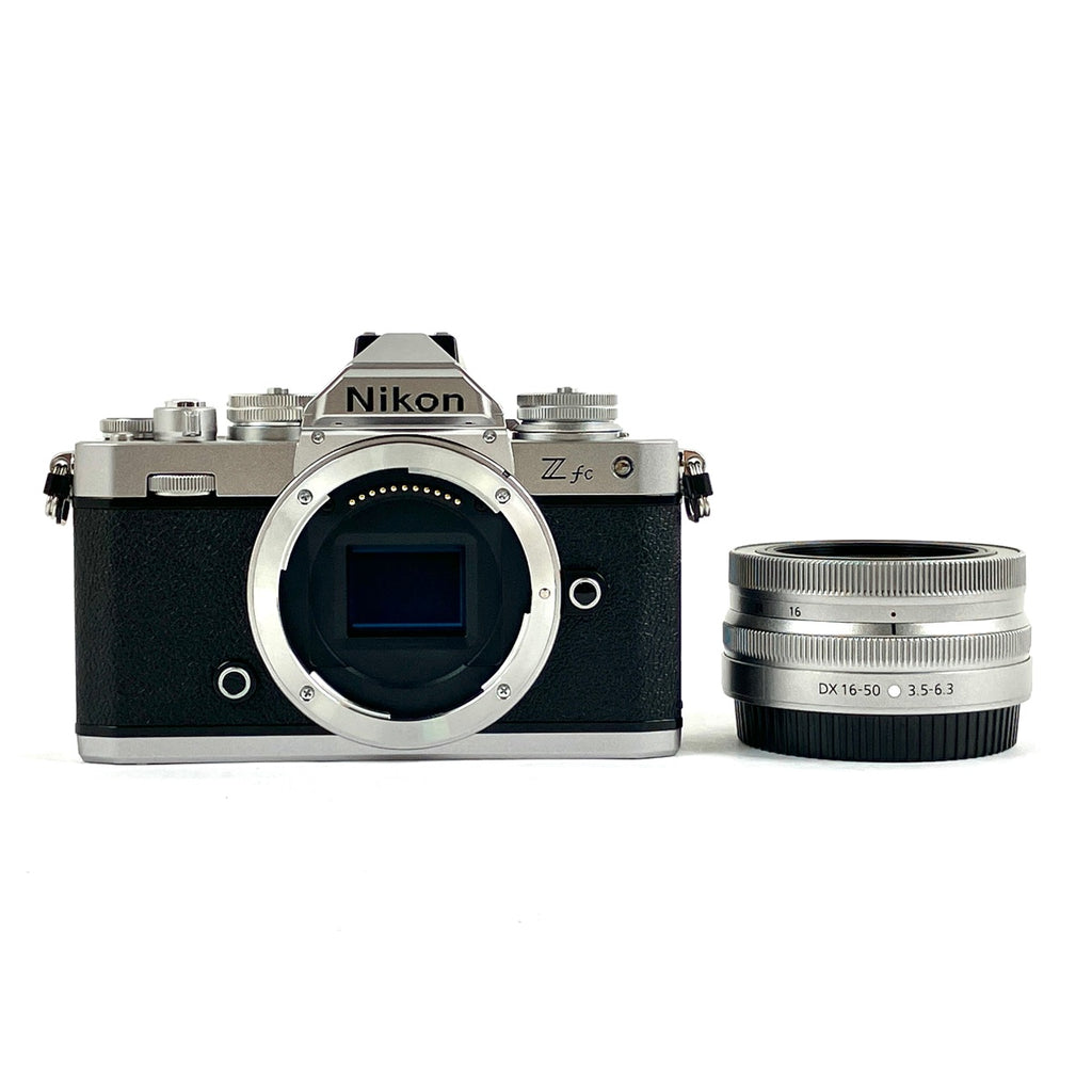 ニコン Nikon Z fc 16-50 VR レンズキット シルバー デジタル ミラーレス 一眼カメラ 【中古】cambb