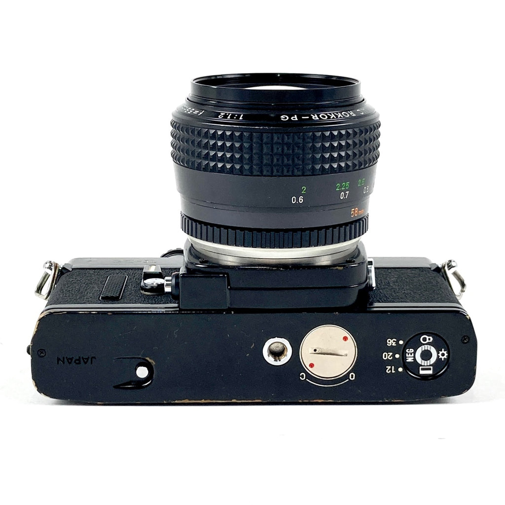 ミノルタ MINOLTA X-1 ＋ MC ROKKOR 58mm F1.2 ［ジャンク品］ フィルム マニュアルフォーカス 一眼レフカメラ 【中古】